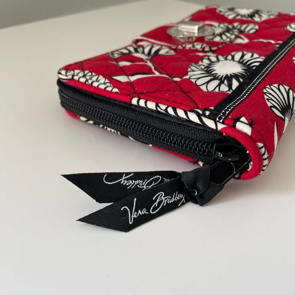 Vera Bradley Deco Daisy Wallet | Nwt - Picture 4 of 7